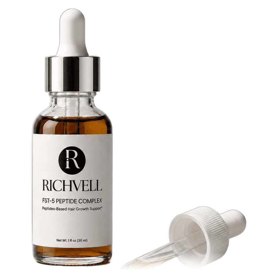 FST-5 Peptide Complex bottle with dropper