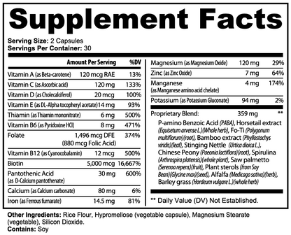 Richvell™ G-27 Biotin & Vitamin Hair Complex - Richvell