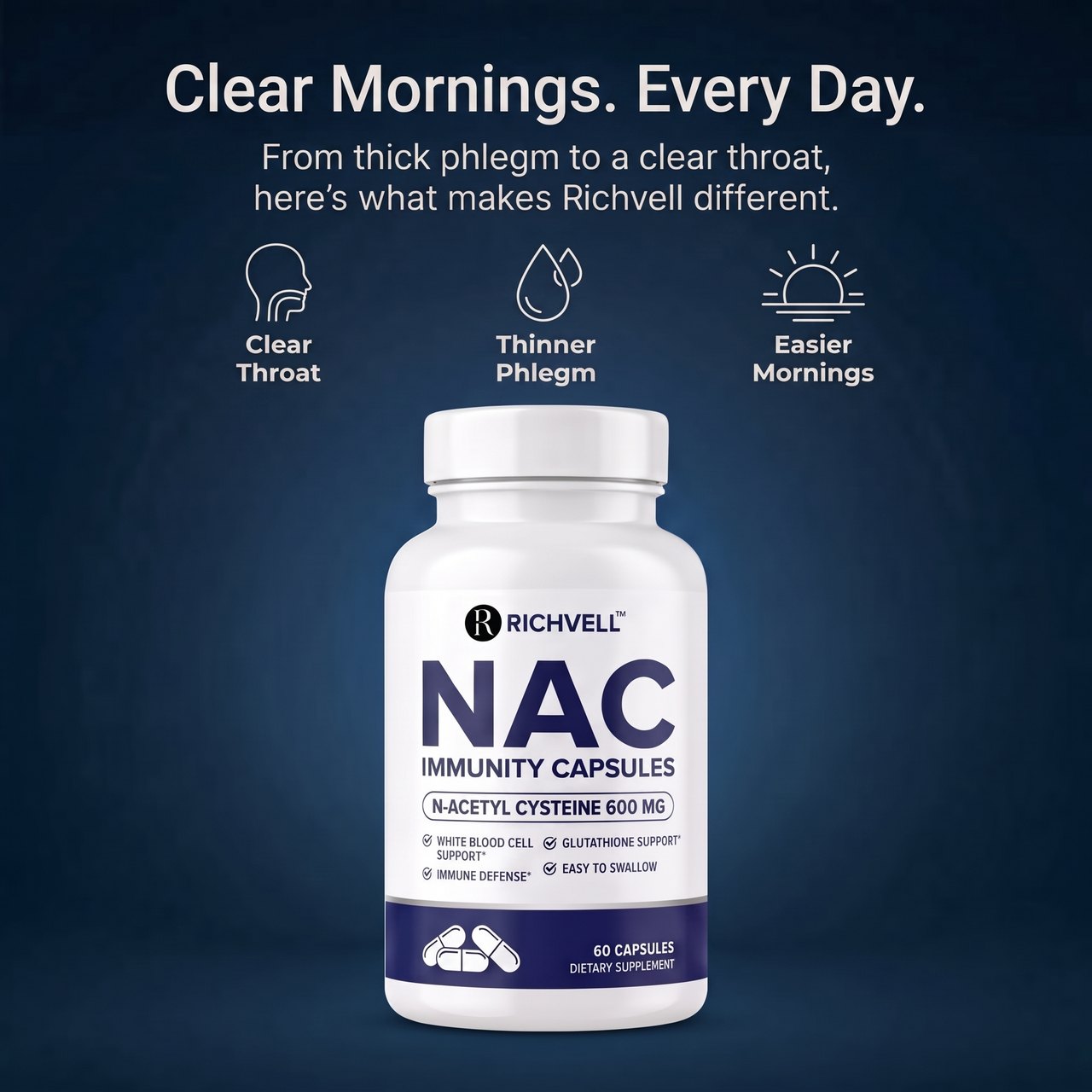 Pure NAC - Richvell™ Capsules