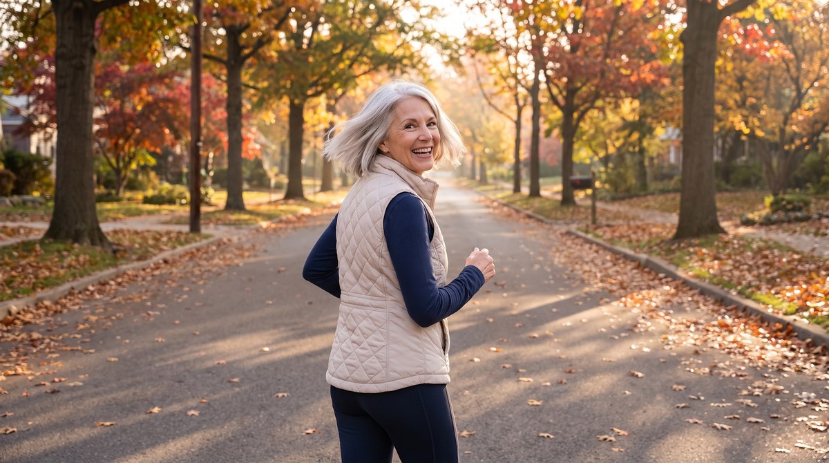 Girl running